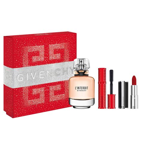 givenchy l'interdit gift set boots